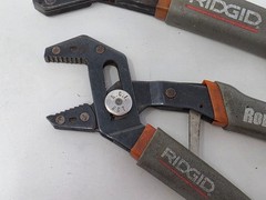 VTG 2 Ridgid Robogrip Pliers USA Tested Work Well &ndash; Good Condition !