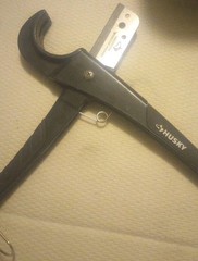 Flexible Tube Cutter Reversible Blade with Built-in Latch for Storage Aluminum..