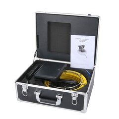 10M Handheld Pipe Sewer Inspection Camera Video Camera Meter Counter 7&Prime; Monitor