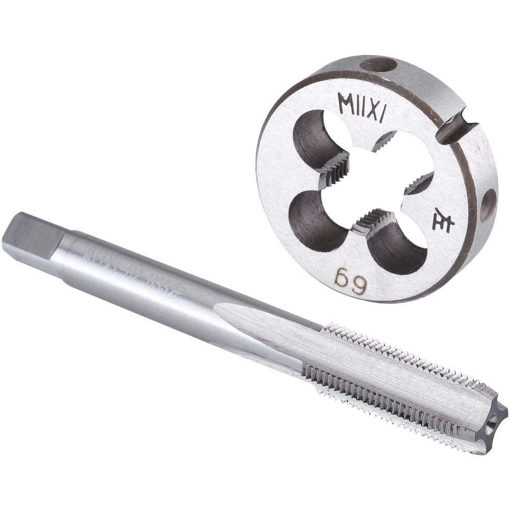 1 Set M11 X 1 Tap and Die Set Left Hand M11 x 1.0 Machine Thread Tool Kit