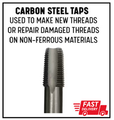 1/4 in. Carbon Steel NPT Pipe Tap and 7/16 in. High Speed Steel Drill Bit Set