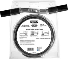 25FT Replaceable Cable, Compatible with Electric Drain Auger(Cadl-2004, PEDC-23