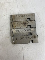 2 FULL SETS RIDGID 1/4&rdquo; Pipe Dies For 500 MONO HEADS Right Hands