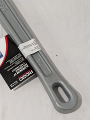 Ridgid Straight Pipe Wrench: 3" Max, 24" OAL, Aluminum 31105