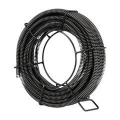VEVOR Sectional Drain Cleaning Cable 66FTx5/8In & 7 Cutters for 0.8&Prime;-3.9&Prime; Pipes