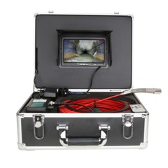 30M Drain Sewer Camera 1080P 7inch Monitor 16GB Pipe Inspection Video Camera