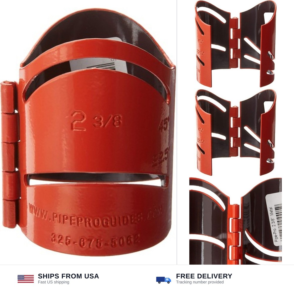 Pipe Pro Metal Cutting Guide &ndash; 2-3/8&Prime; &ndash; Red