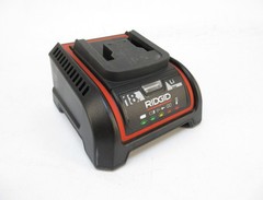 RIDGID RP 210 Compact Press Tool Kit w/ 1/2&Prime;, 7/8&Prime;, 1-5/8&Prime; PPC Jaws, Batteries+