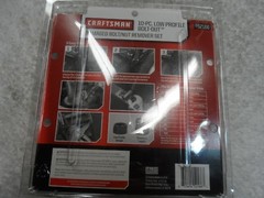 Craftsman 3/8&Prime; Drive Low Profile Damaged Bolt Nut Remover Set USA &ndash; Part # 52166