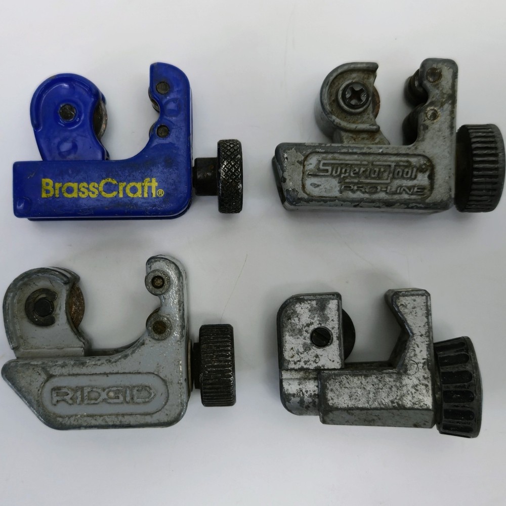 4 Mini Tube Cutters Brasscraft Rigid Superior Tool Craftsman 1/8-7/8 3/16-15/16