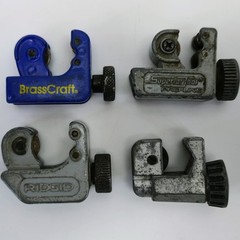 4 Mini Tube Cutters Brasscraft Rigid Superior Tool Craftsman 1/8-7/8 3/16-15/16
