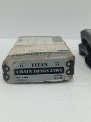 TITAN CHAIN TONGS JAWS SIZE 14 PART NO C141 REPLACEMENT JAW PAIR GEARWRENCH USA