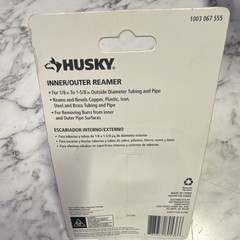 Husky Inner/Outer Reamer Pipe Deburring Tool for 1/8 to 1-5/8 in Tubing