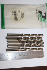 PRECISION TWIST DRILL 015622 V HSS JOBBER DRILL BIT 5 1/4&Prime;L &ndash; QTY OF 6 &ndash; NEW