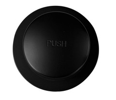 Westbrass 593144-62 14&Prime; Black Tubular Bathtub Waste & 1-Pack, Matte