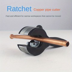 Tube-Specific Lightweight Ergonomic Anti-Slip High-Precision Ratchet Tube Cutter