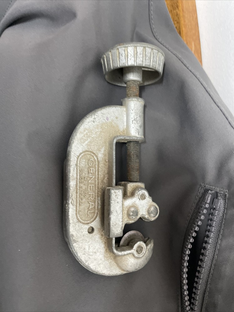 General Tools No. 120 Tubing & Conduit Pipe Cutter MADE IN USA.