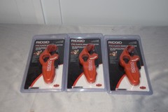 Lot of (3) Rigid 1-1/4in and 1-1/2in pvc plastic tubing cutter PTEC 3000