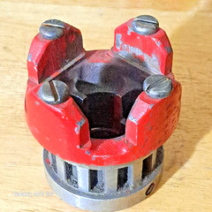 Reed 0S Die Ratchet With Die Head Holder NEW NOS FREE SHIPPING