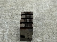 OSTER Symbol 300 Pipe Dies HSS, 1-1/2&Prime; to 2&Prime; NPT #12020 Used