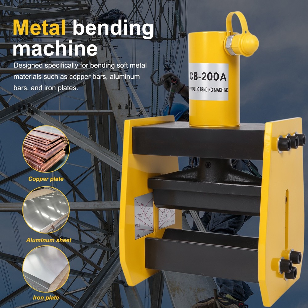 Busbar Fabrication Machine with Angle Indicator for Thickness Aluminum Iron Bend