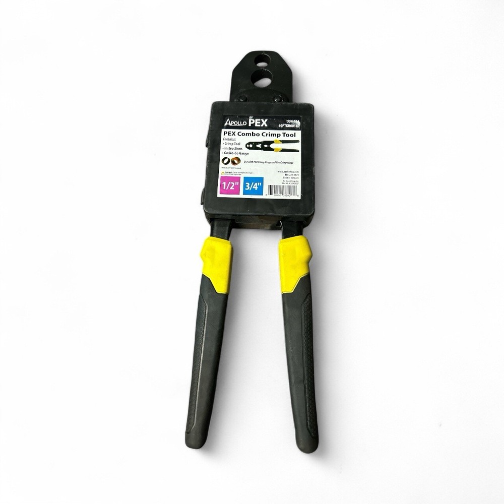 Apollo PEX Combo Crimp Tool 1/2 in. and 3/4 in.(READ)