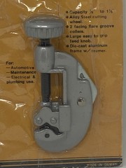 Tool Exchange Pipe Tubing Cutter 1/8&rdquo;- 1-1/8&rdquo; (3-30mm) Alloy Steel Cutting Wheel