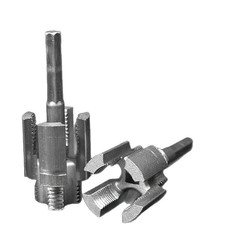 2-Pack Dual-Function Pipe Threading Tool &ndash; Internal & External Thread Cutter&hellip;