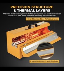 1/2&Prime;&ndash;2&Prime; PVC Conduit Heater Box, Electric PVC Bender Tool PARTS
