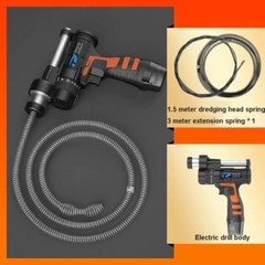 Drain Dredging Spring Sink Toilet Pipe Unblocker Sewer Dredging Tool 16.8V 4.5m