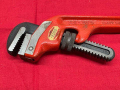 RIGID Model E-12 Heavy Duty End Pipe Wrench, 12&Prime;, 2&Prime; Capacity, Steel