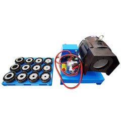 Vehicle Hose Crimper Portable Hydraulic Hose Crimping Tool 13 Set Dies 12V 2.5KW