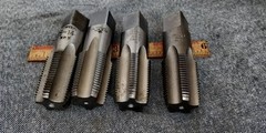 4 pieces USA MADE ~ 3/4-14 NPT Pipe Tap HSS NPT CARD Winter Brubaker