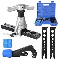 Eccentric Flaring Tool Kit 45&deg; Single Flare Tool for 1/4 to 3/4 Inch Metric
