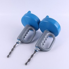 Drain Clog Remover Tool Hand Crank Carbon Steel Sink Snake Cleaner Drain Auger
