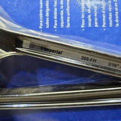 Imperial, 368-FH, Tube Bender, 3/16, 1/4, 5/16, 3/8 OD, 8 1/4