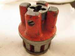 Ridgid 00-R-B / 00-RB, 3/8&Prime; Ratchet Bolt Threader Die Head