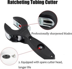 Ratcheting Pipe Cutter 1/4&Prime;-7/8&Prime; With Gloves &ndash; Durable and Ergonomic Design