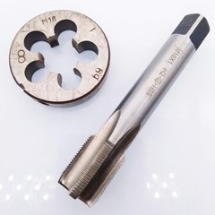 HSS M18 x 1mm Tap and M18 x 1.0mm Die Metric Thread Right Hand