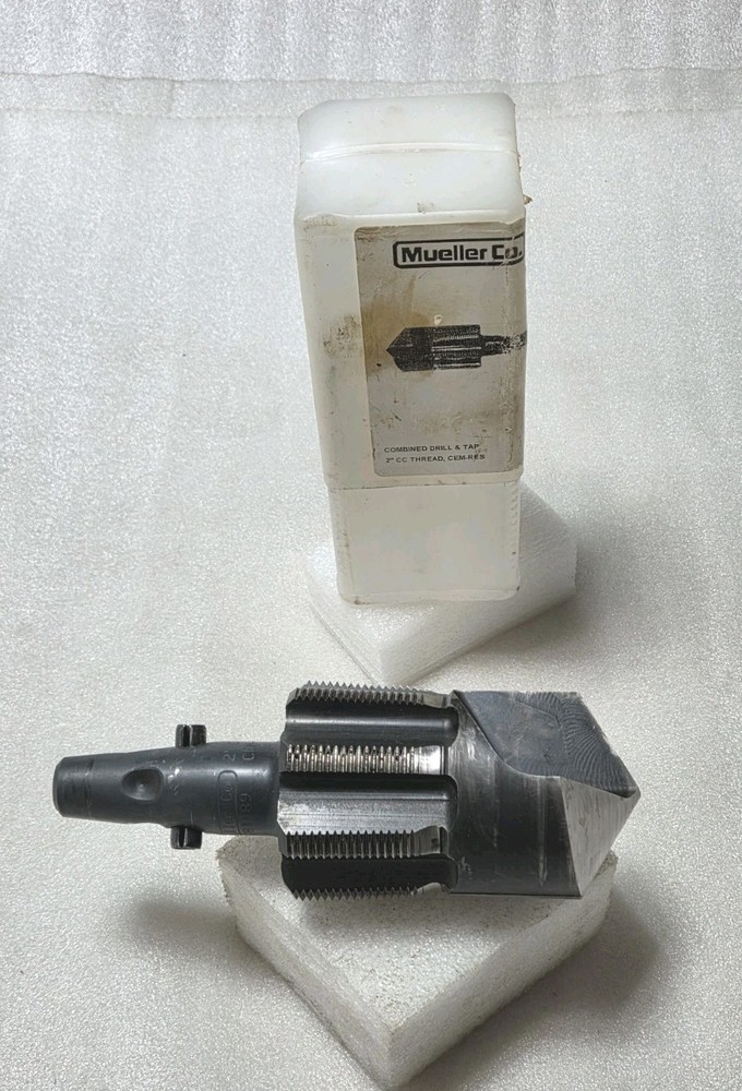 MUELLER 680528 DRILL TAP 1&rdquo; CC FOR A3 B-101 Machine AWWA Corp For CI, DI pipe