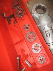 RIDGID 700-12 PIPE THREADER POWER DRIVE USED MISSING HANDLE