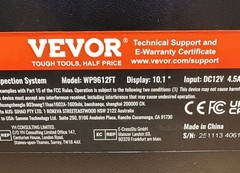 VEVOR Sewer Camera 165ft Inspection System 10.1&Prime; Touchscreen WP9612FT/ READ
