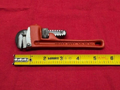 Billings No. 92 Heavy Duty Pipe Wrench, 6&Prime; 1/8-3/4&Prime; Carbon Steel Vintage!