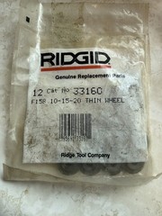 33160 Tubing Cutter Wheel Ridgid F158 F/ Copper & Aluminum Fits 10 15 20, 12pk