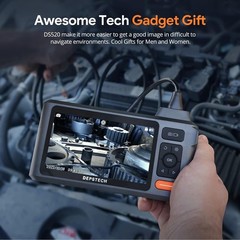 User-Friendly Triple Lens Inspection Camera: 5&rdquo; Screen, 50FT Cable & Waterproof