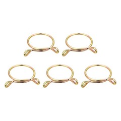 Fuel Line Hose Clips, 5pcs 36mm 65Mn Steel Tubing Spring Clamps