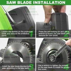 Stainless Steel Tube Pipe Cutting Machine Handheld Electric Saw Iron Sawing 220
