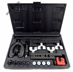 Cal Van Double & Bubble Flaring Tool Metric or SAE Flares w Tube Cutter USA