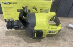 Ryobi 35ft Cordless Drain Auger LED Light, Auto Feed/retract, Cable Lock