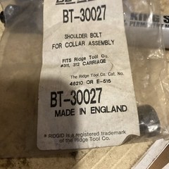 NEW Berkley 46210 312 Shoulder Bolt FREE SHIPPING Like Ridgid